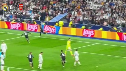 Arsenal vs Real Madrid (2-1) Highlights & Goals | Champions League