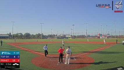 Primetime/Marucci/Ballhawk VS Top Shelf/Mr.Gutter/F2B - Sat, Apr 12, 2025 7:55 AM to Sat, 9:19 AM