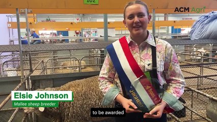 18-year-old wins major prize at SA Sheep Expo