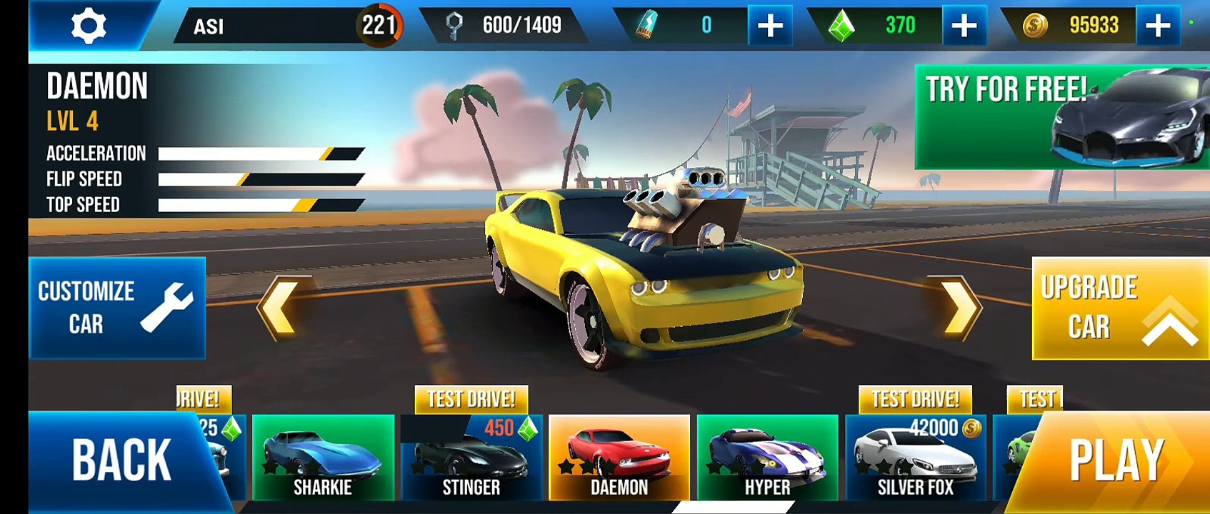 Stunt Car Extreme Level 437 "TRACK AT THE SCAFFOLD"