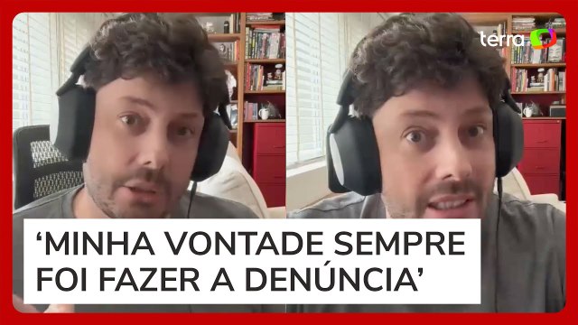 Danilo Gentili divulga áudios de 2020 onde apoia Juliana Oliveira a denunciar Otávio Mesquita