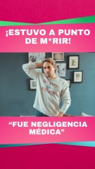 Alejandro Oliva, actor de 'Señora Acero', vence la muerte tras brutal negligencia médica