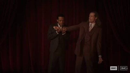Jam Reiderson Interview with the Vampire (2022) Season 1 Recap with a Funny Re-enactment of Lestat Turning Louis (Loustat) into a Vampire (1080p) - Jacob Anderson, Sam Reid (Three Clips Merged Together)