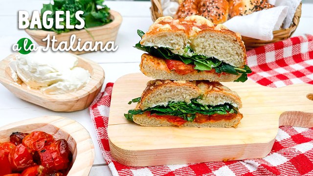 ¡Bagels Fit en Freidora de Aire Ninja SUPER FÁCILES! | Recetas de desayunos | Cocina Vital