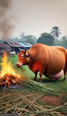 Why this village save Life of cow ||  Cow and village story 😱 #facebookviral #foryouシ #BunnyAdventure #trend #amazingfacts #animation #indian #bestoftheday #trending #explore  #cartoon #Amazing #shorts #AI #duck #animals @follwer @Highlights @everyone