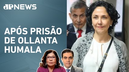 Ex-primeira-dama do Peru já está asilada no Brasil; Dora Kramer e Cristiano Vilela analisam