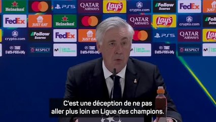 Real Madrid - Ancelotti : "Arsenal a été bien meilleur que nous"