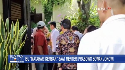 Ramai Menteri Prabowo Kunjungi Rumah Jokowi, Isu 'Matahari Kembar' Kembali Mencuat