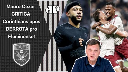 "É BRINCADEIRA, NÉ??? O Corinthians LEVOU UM COCO do Fluminense EM CASA! Cara..." Mauro Cezar CRITICA!