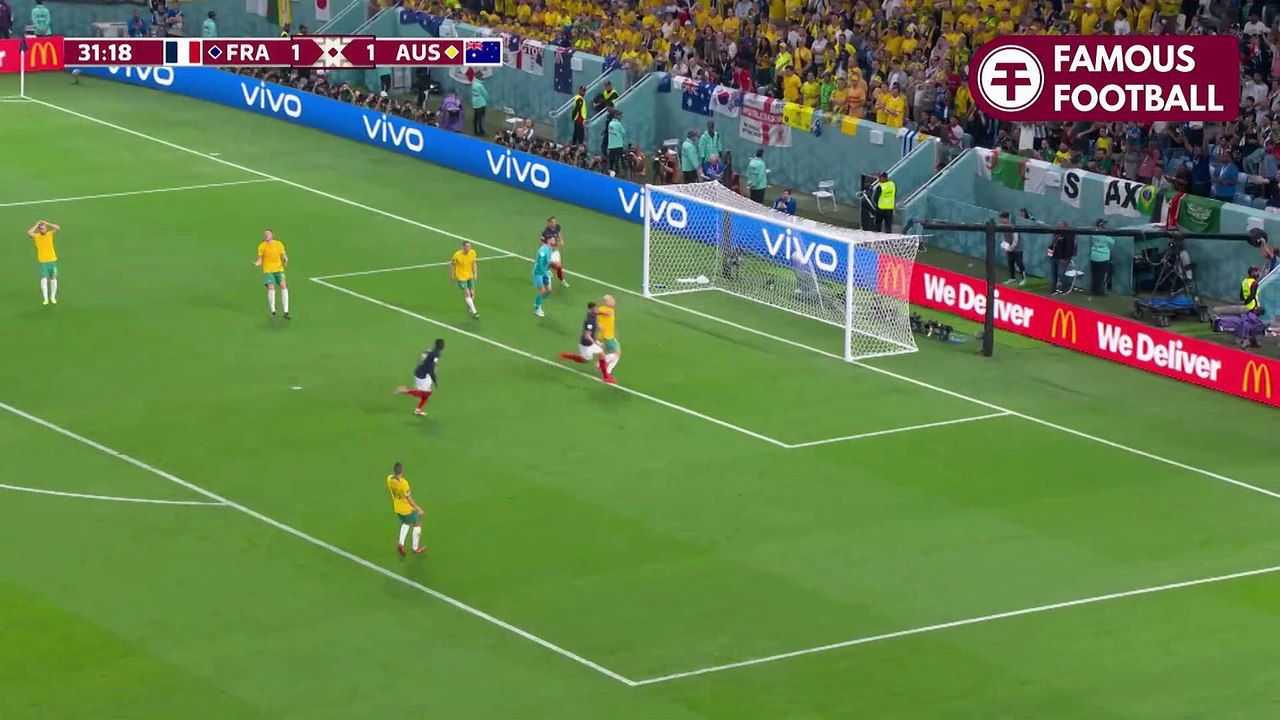 Match Highlights - France 4 vs 1 Australia - Matchday 08 - World Cup Qatar 2022 | Famous Football