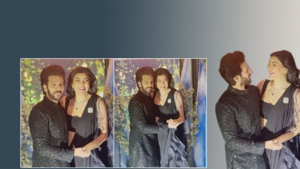 Karan Veer Mehra & Sushmita Sen shared a Beautiful moment Together as they Attended Sangeet Event