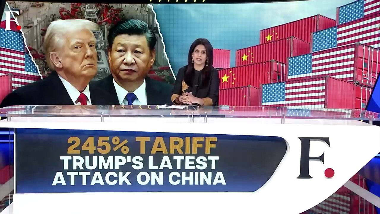 Trump Slaps 245_ Tariff on China as Trade War Escalates _ Vantage with Palki Sharma _ N18G