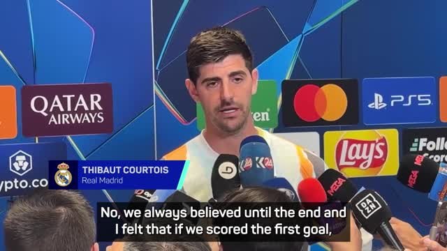 Real Madrid 'always had belief' against Arsenal - Courtois
