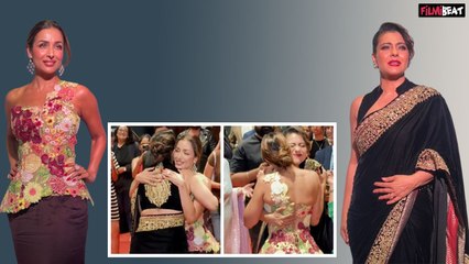 Kajol और Malaika Arora की Red Carpet पर अचानक हुई मुलाकात, देखिए कैसे Actreses ने एक साथ बांधा समां