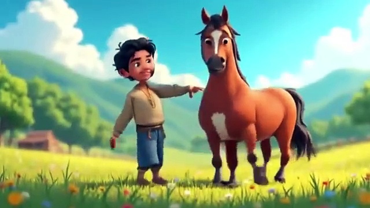 Ramoo kisan awr us ka ghora urjoon.