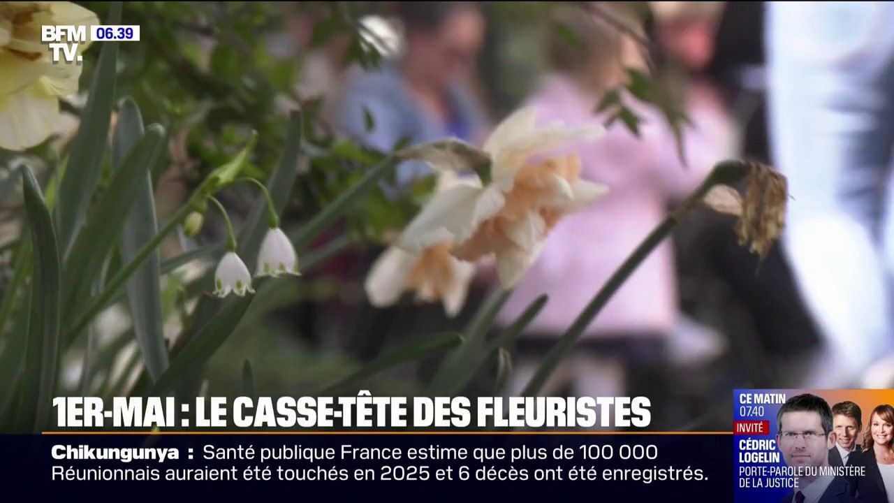 Vente de muguet le 1er mai: les fleuristes dema...