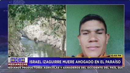 Hombre muere ahogado en El Paraíso