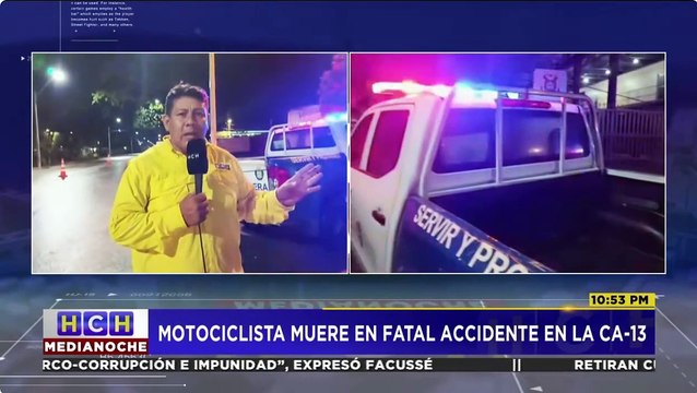 Motociclista pierde la vida en carretera que conduce de El Progreso a Tela