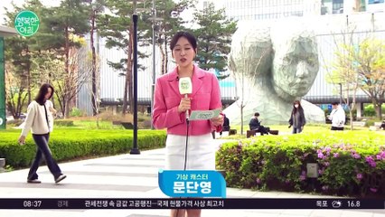 쌀쌀함 덜하고 흐린 날씨 강풍은 여전