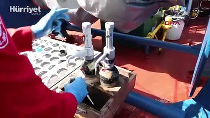 Müsilaj Bilim ve Teknik Kurulu, Marmara açıklarında incelemelerde bulundu