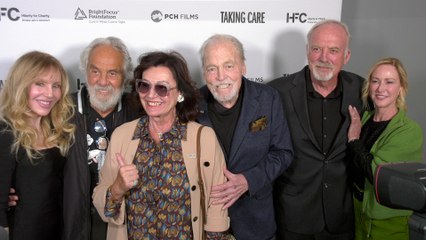 Tommy Chong, Stacy Keach, and James Keach "Taking Care" Los Angeles Premiere Red Carpet