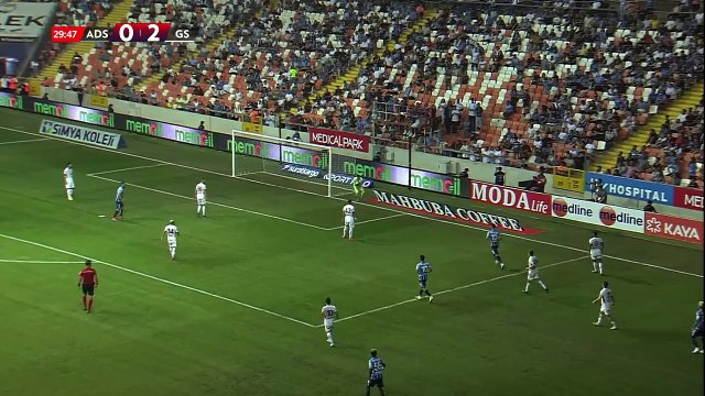 Trendyol Super Lig Adana Demirspor - Galatasaray 31 Ağustos 2024,