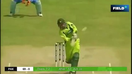 IND vs PAK 2005 _ A Match India Won't Forget Shahid Afridi's Explosive Batting