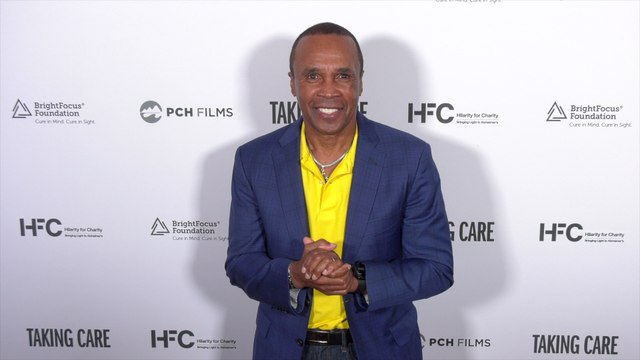 Sugar Ray Leonard Taking Care Los Angeles Premiere Red Carpet