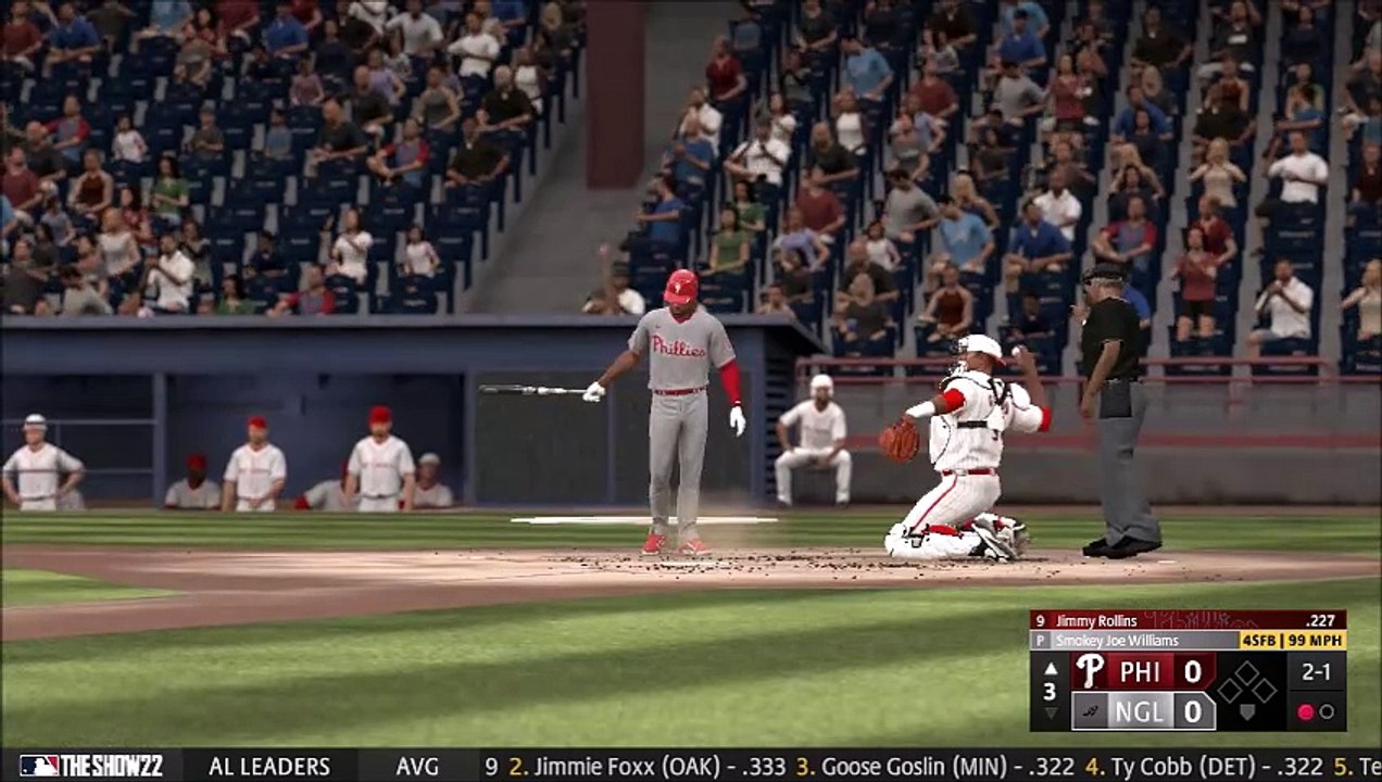 HOFBL Season 2 (8/29): Schmidt, Thompson  swing hard vs Smokey Joe;  Phillies @ NL All-Stars