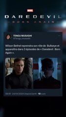 Wilson Bethel reprend son rôle de Bullseye dans Daredevil Born Again !