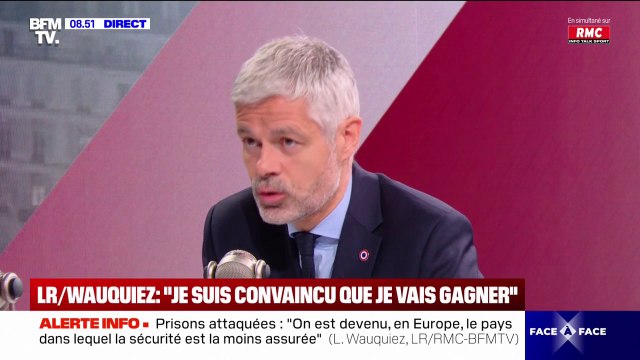 Présidence des Républicains: Je suis convaincu que je vais gagner , assure Laurent Wauquiez