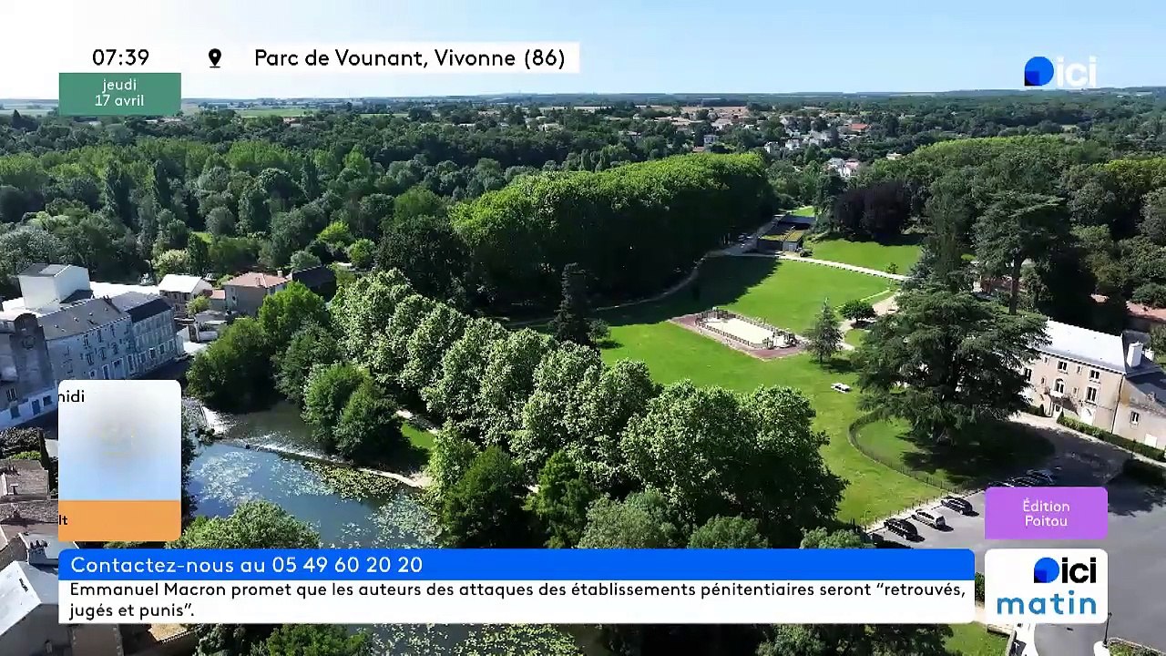 17/04/2025 - ici matin par ici Poitou en vidéo