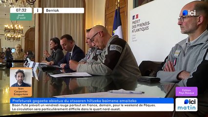 17/04/2025 - ici matin par ici Pays Basque en vidéo