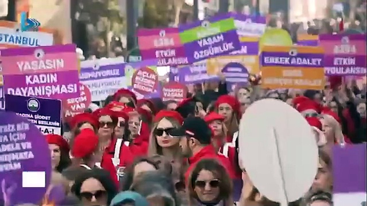 🟣 Bursalı kadınlar hakları için yürüdü!