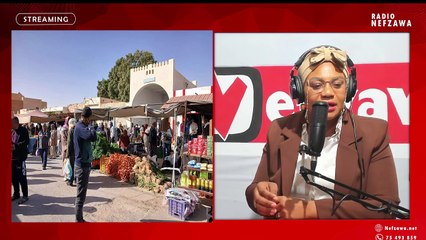 أسعار الخضر و الغلال و الأجواء بالسوق الاسبوعية بدوز  وفاء سالم