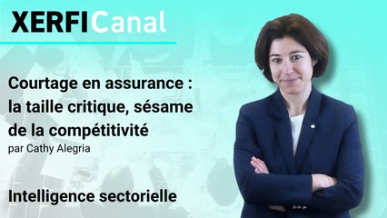 Courtage en assurance : la taille critique, sésame de la compétitivité [Cathy Alegria]