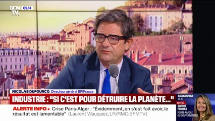 "Ce sont des usines qui sont conçues pour être décarbonées": le directeur général de BPI France répond au PDG de Safran