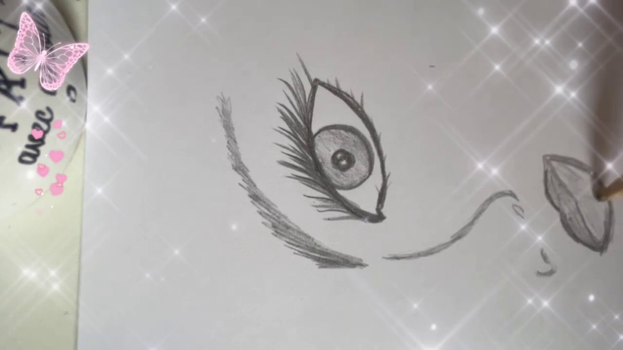 Apprendre à dessiner avec les pipelettes! Dessine le visage d’une femme au crayon!