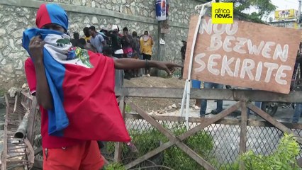 Protesters in Haiti demand protection against gangs