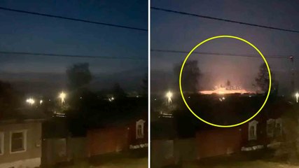 Ukrainska drönare attackerar återigen rysk robotbrigads bas i Shuya