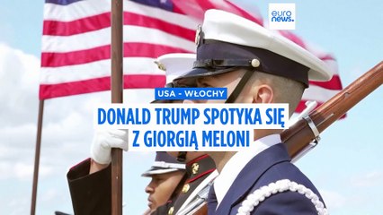 Premier Włoch Giorgia Meloni przybyła do Waszyngtonu na spotkanie z Donaldem Trumpem