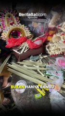 Payas Penjor Ental Diburu Jelang Galungan
