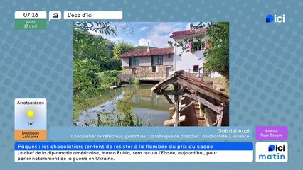 La fabrique de chocolat à La Bastide-Clairence