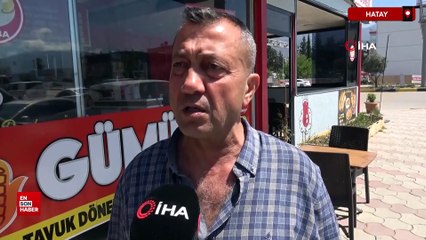 Hatay'da otomobilin çarptığı 2 kadın metrelerce havaya uçtu