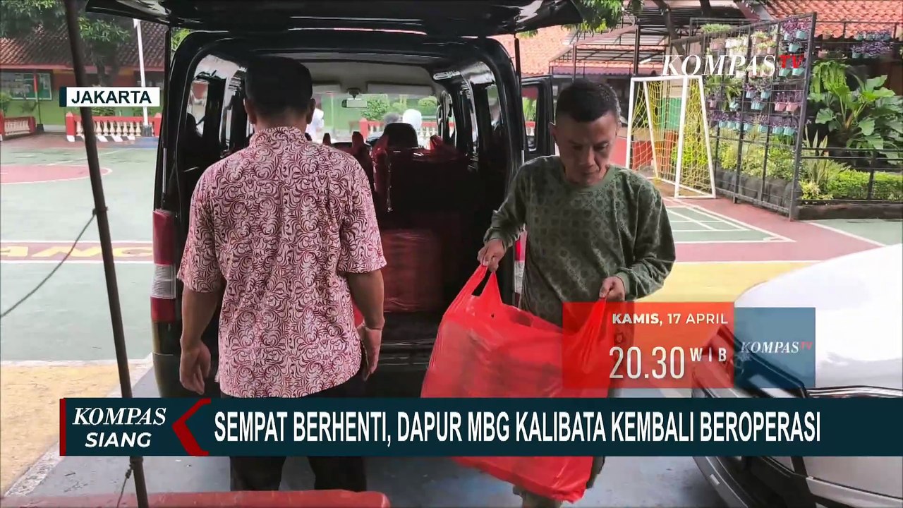 Dapur Makan Bergizi Gratis Kalibata Beroperasi Lagi, Layani 569 Porsi Makan Siang