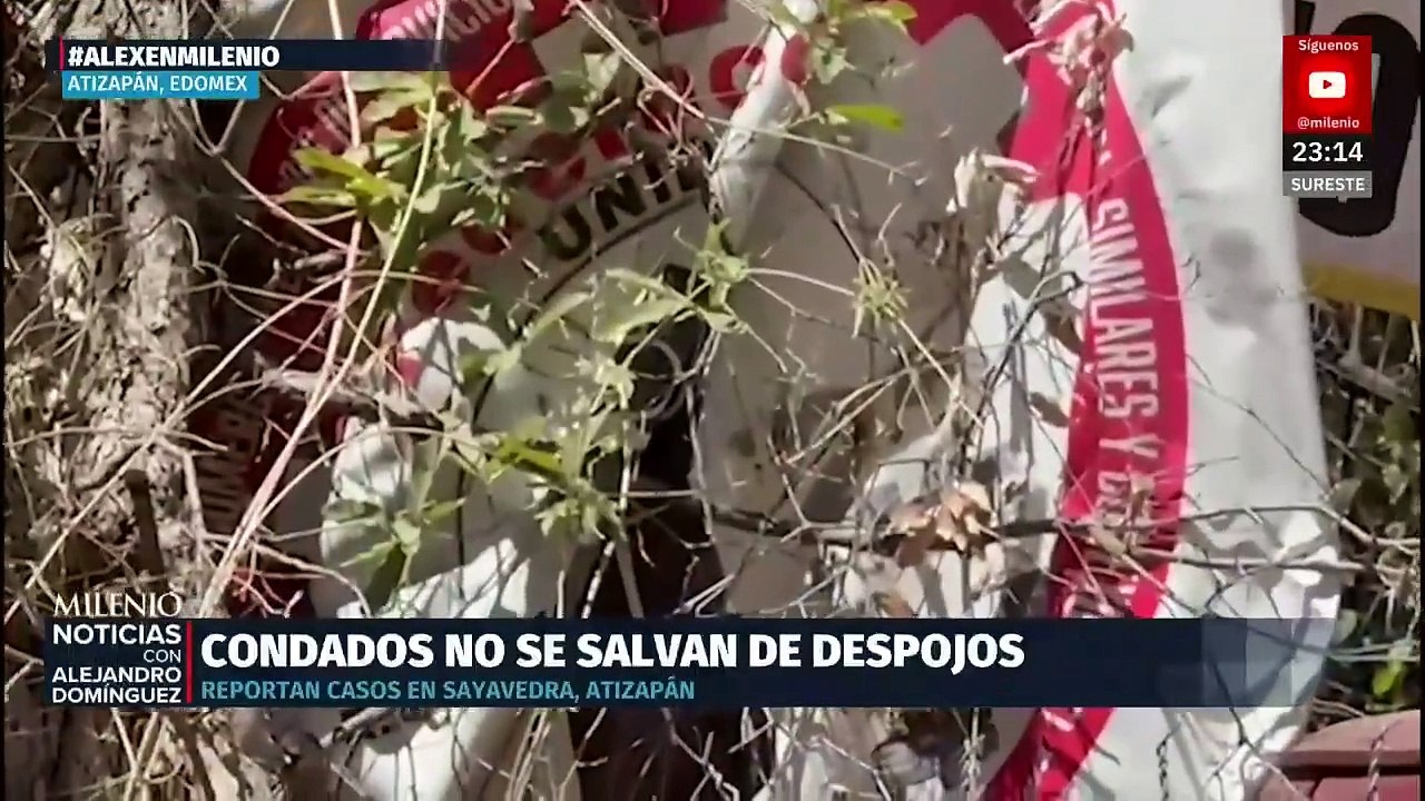 Vecinos de Sayavedra denuncian aumento de despojo de viviendas y terrenos