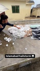 Hamza Bhatti - Islamabad big storm __Heavy rain_ strong winds_ and struck Islamabad and surrounding areas (HD)