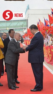 China's Xi arrives in Cambodia for state visit