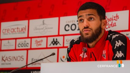 Amiens SC - EAG : le point presse de Sohaib Naïr