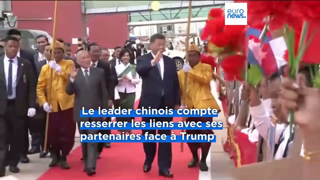 Asie du Sud-Est : Xi Jinping conclut sa tournée régionale par une visite au Cambodge